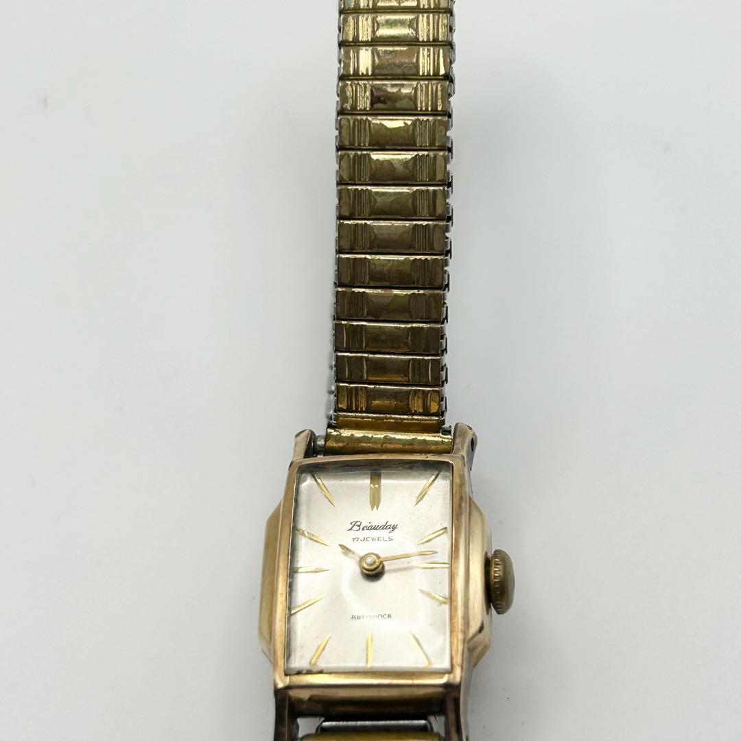 SEIKO Beauday ゴールド 手巻き GOLD レディース 腕時計 稼働