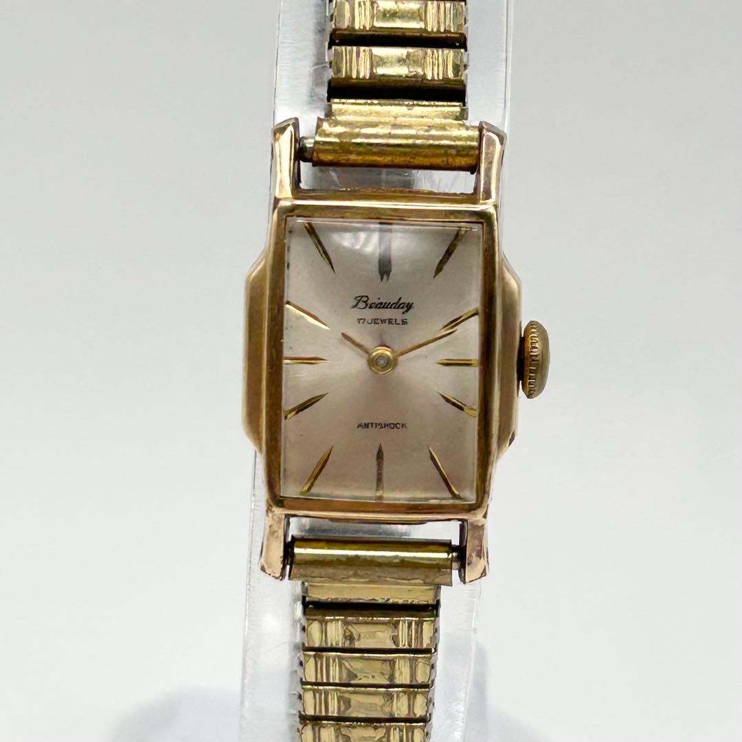 SEIKO Beauday ゴールド 手巻き GOLD レディース 腕時計 稼働