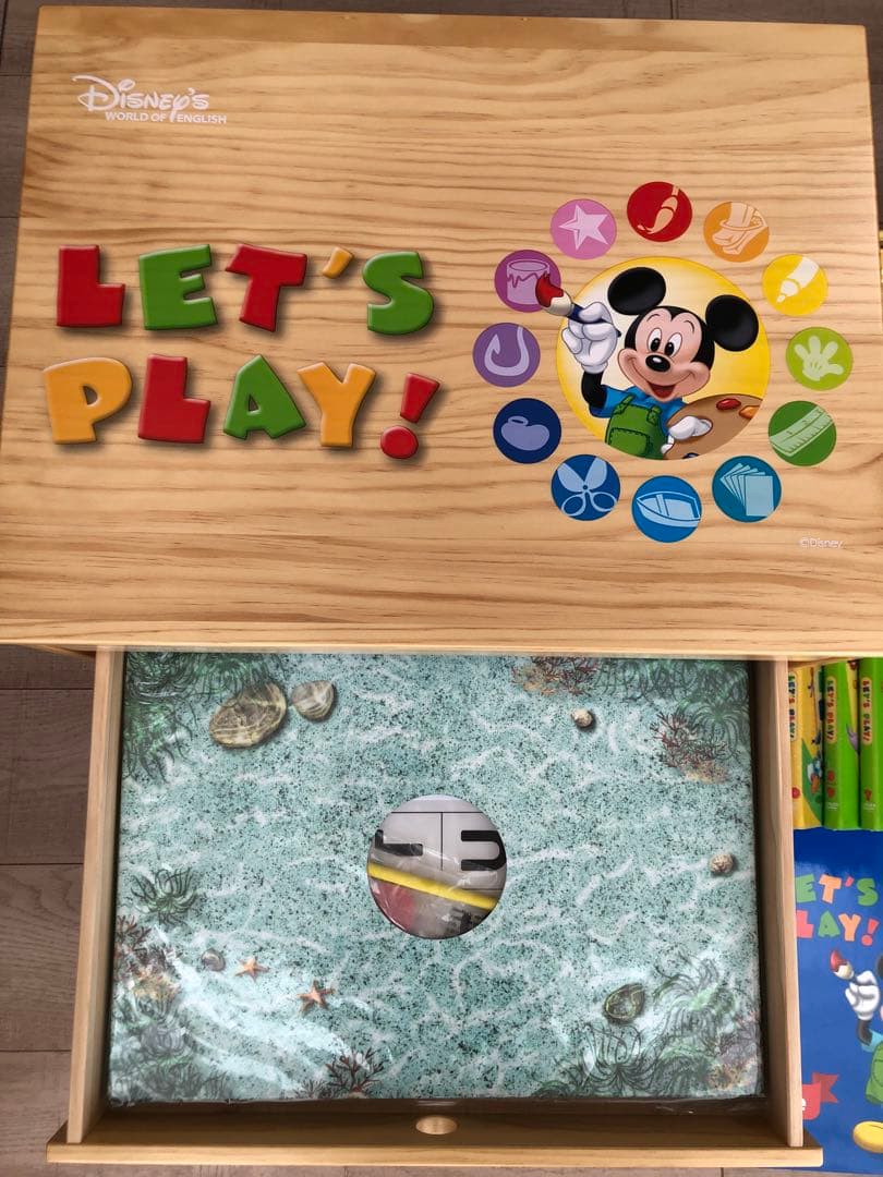 DWEディズニー英語システム　ワールドファミリー　レッツプレイ　フルセット