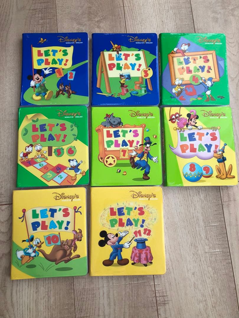 DWEディズニー英語システム　ワールドファミリー　レッツプレイ　フルセット