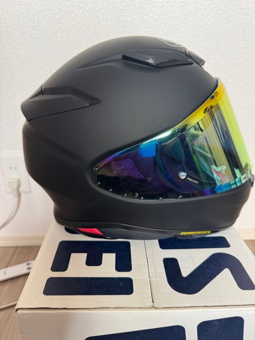 SHOEI フルフェイスヘルメット マットブラック　Sサイズ