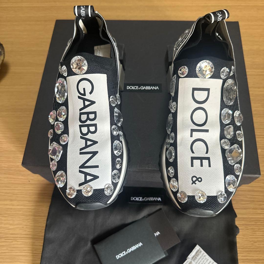 DOLGE&GABBANAスニーカーサイズ／38cm