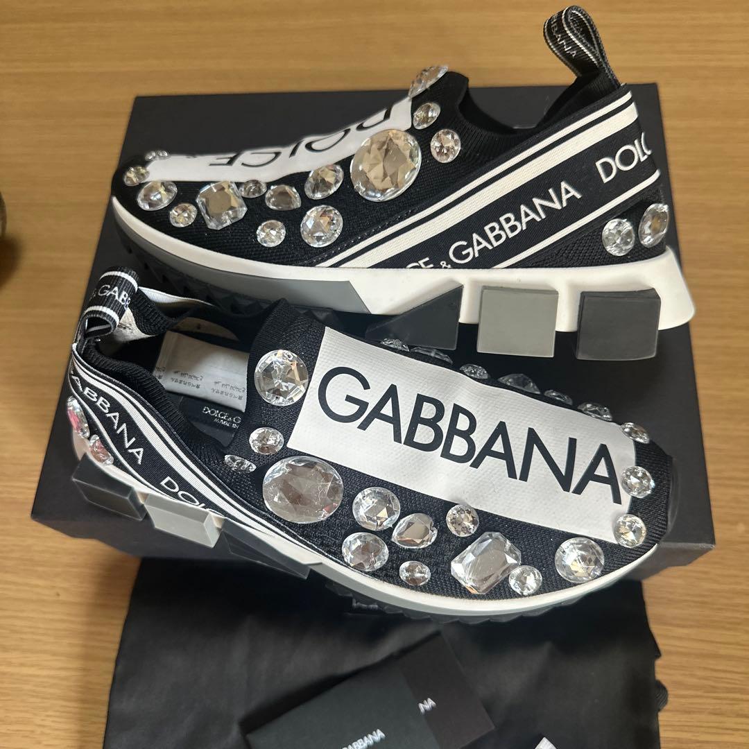 DOLGE&GABBANAスニーカーサイズ／38cm