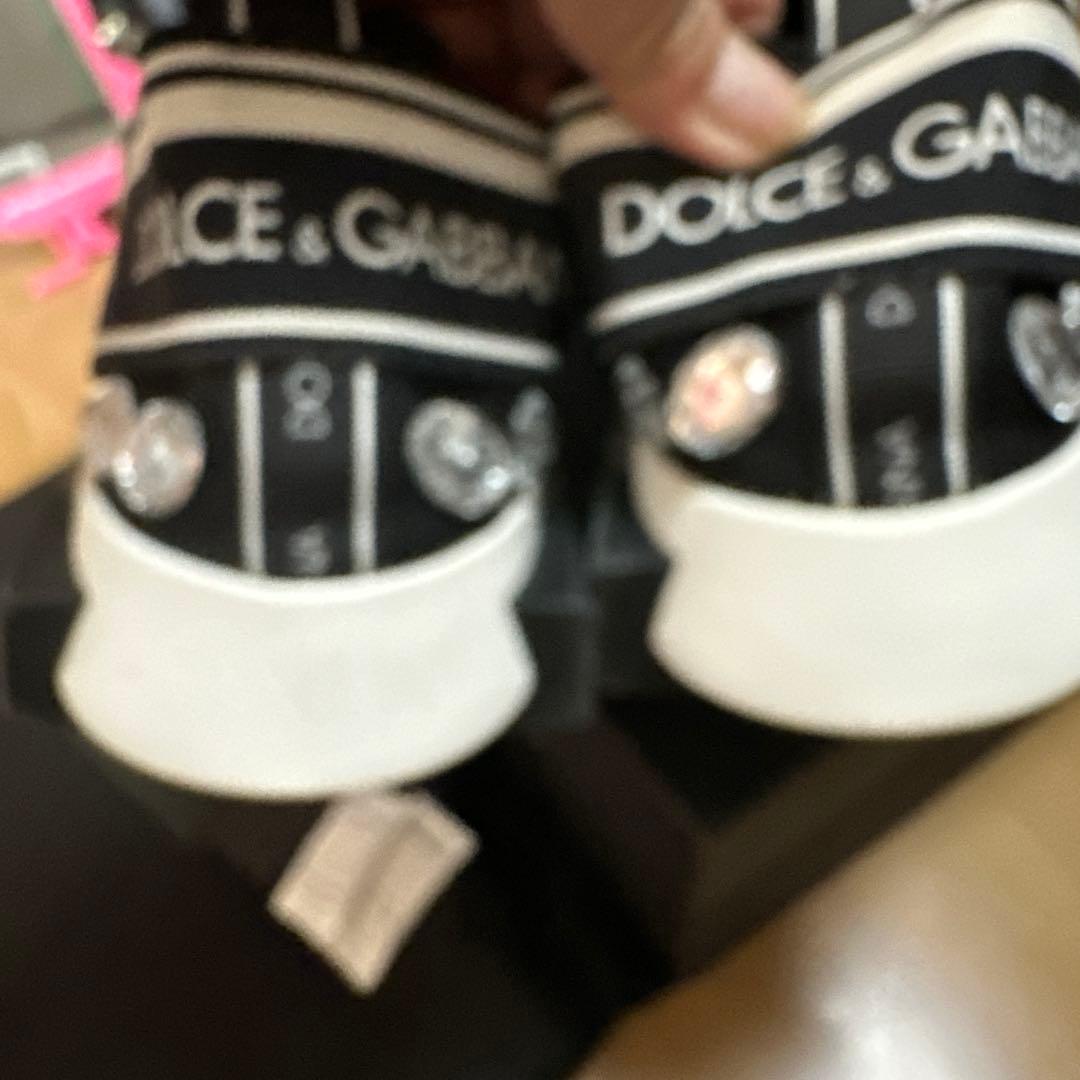 DOLGE&GABBANAスニーカーサイズ／38cm