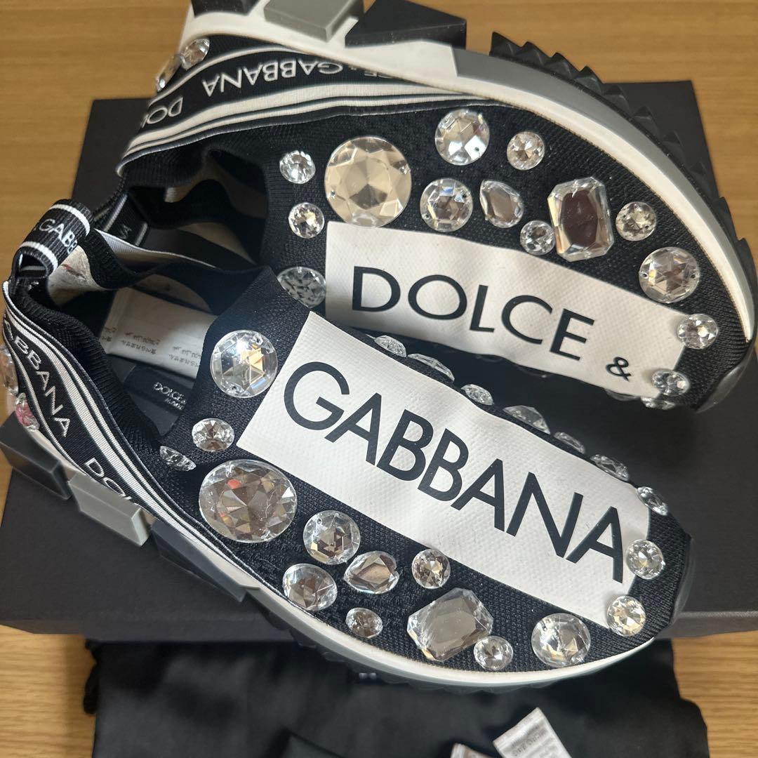 DOLGE&GABBANAスニーカーサイズ／38cm