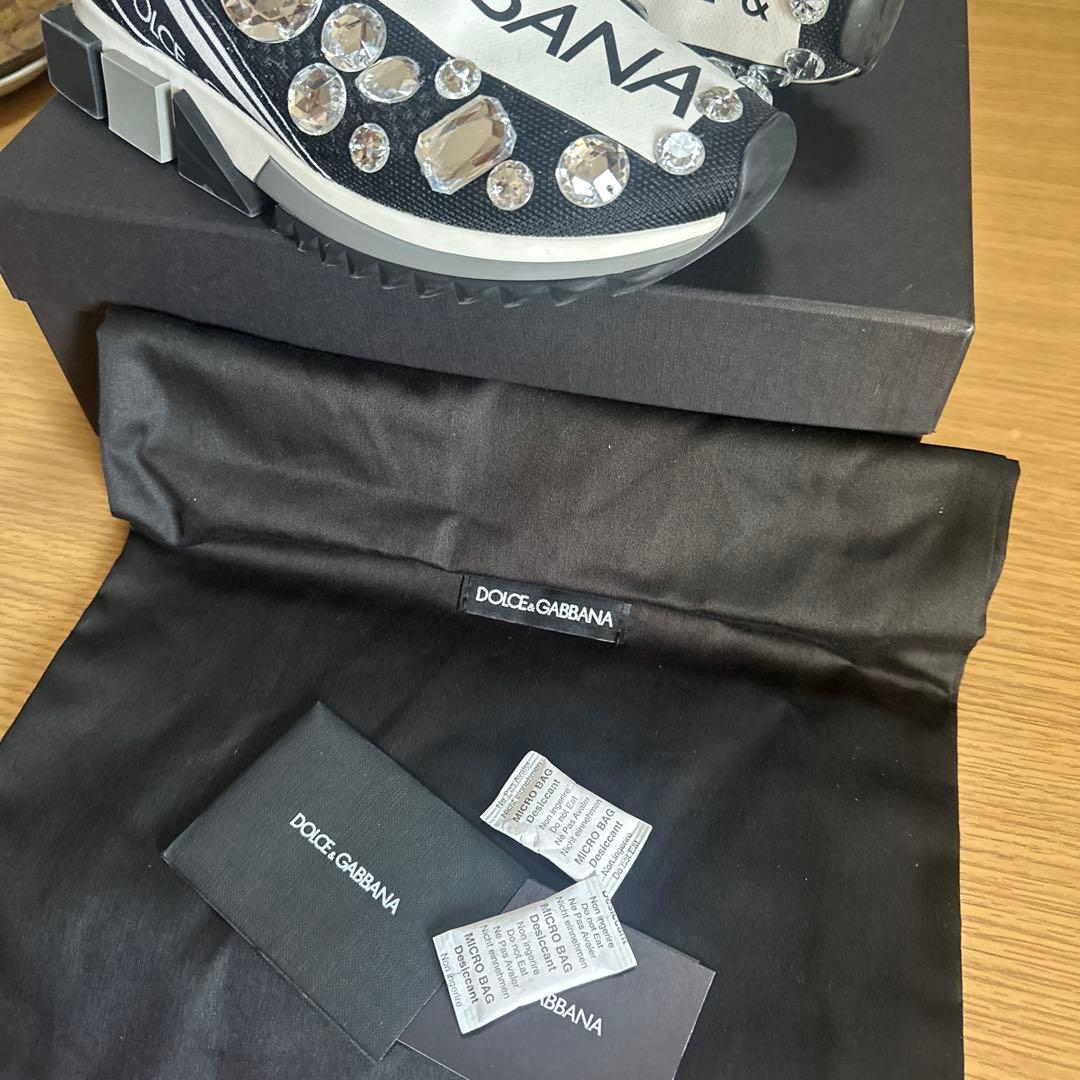 DOLGE&GABBANAスニーカーサイズ／38cm