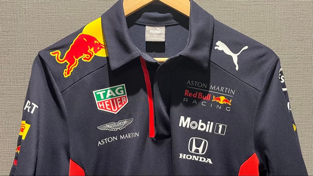 【F1ファン必見】Red Bull レッドブル レーシング ポロシャツ ホンダ