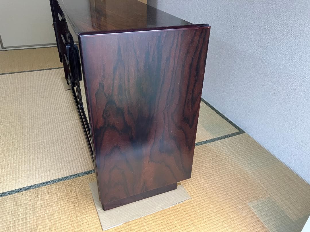 【最終出品】TAKEDOMI製！昭和レトロ　ローズウッド　サイドボード　希少品