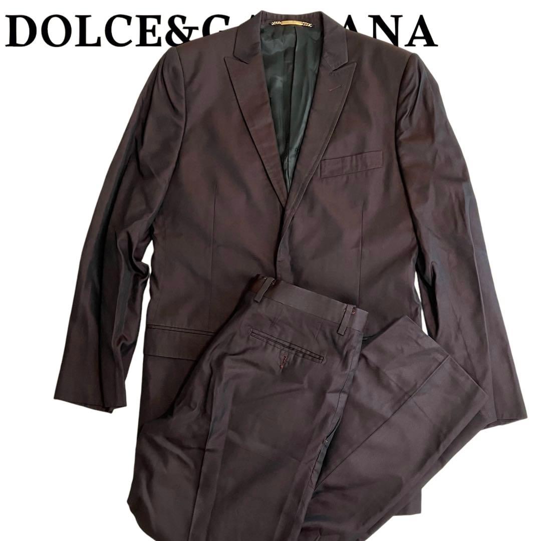 DOLCE&GABBANA スーツ セットアップ Mサイズ シルク100％