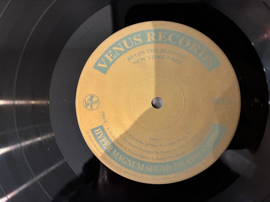 NEW YORK TRIO / BEGIN THE BEGUINE LPレコード