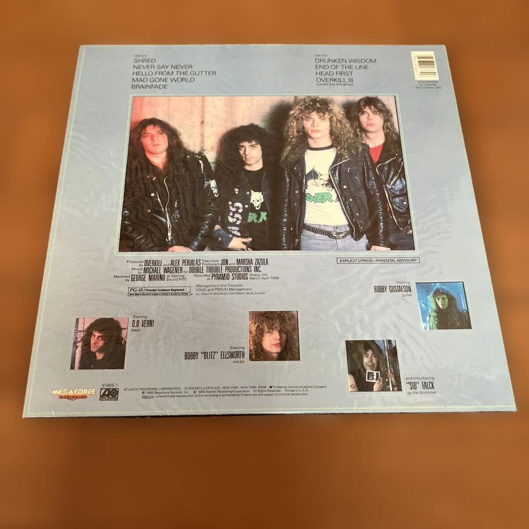 OVER KILL レコード ヘヴィメタル スラッシュメタル