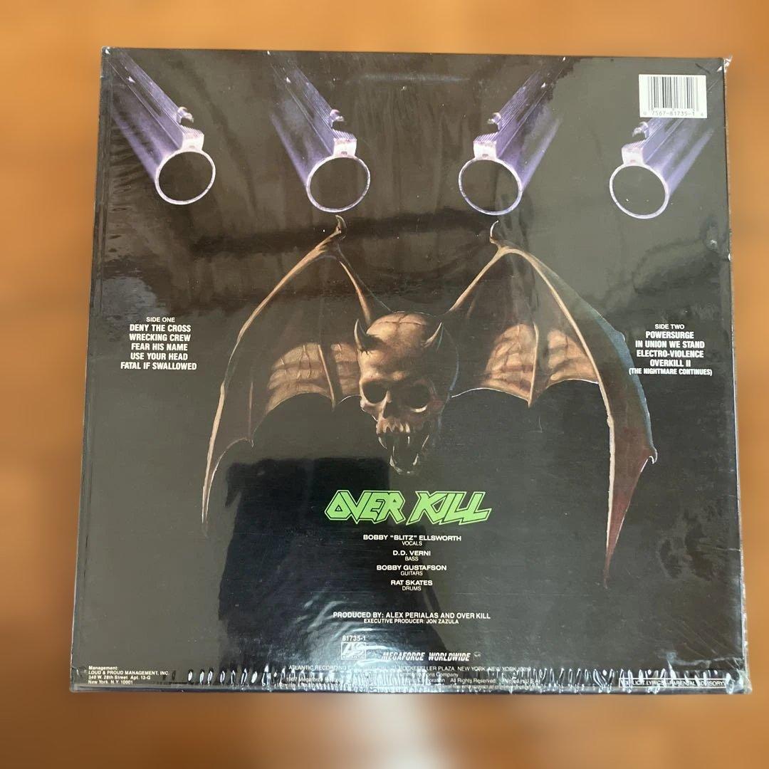 OVER KILL レコード ヘヴィメタル スラッシュメタル