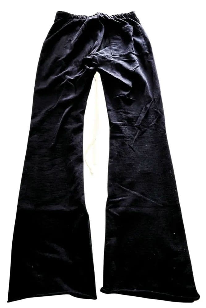 パンツ bajra Black Cotton Flare Pants