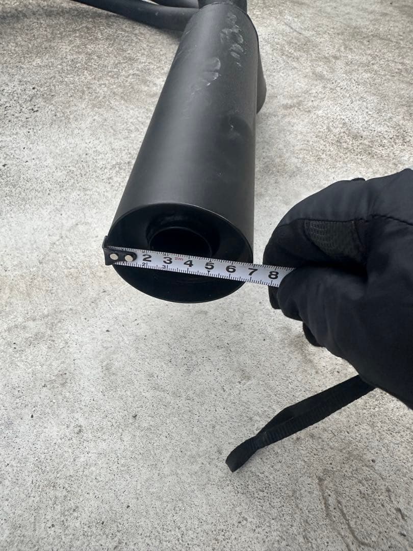 旧cb400fourブラックショート管