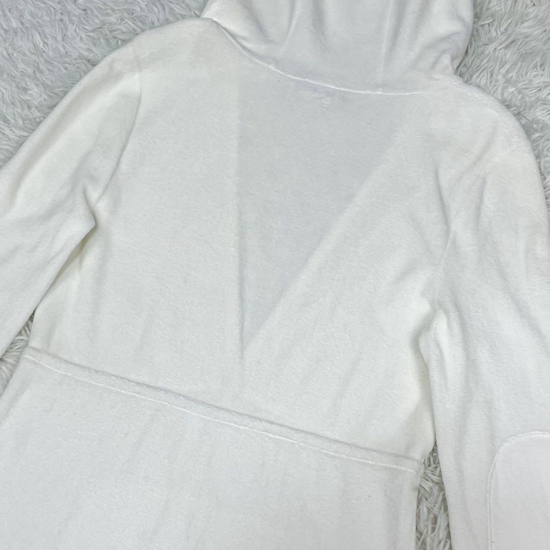 美品 シャネル スポーツライン パイル生地 パーカー ビッグココマーク 09C