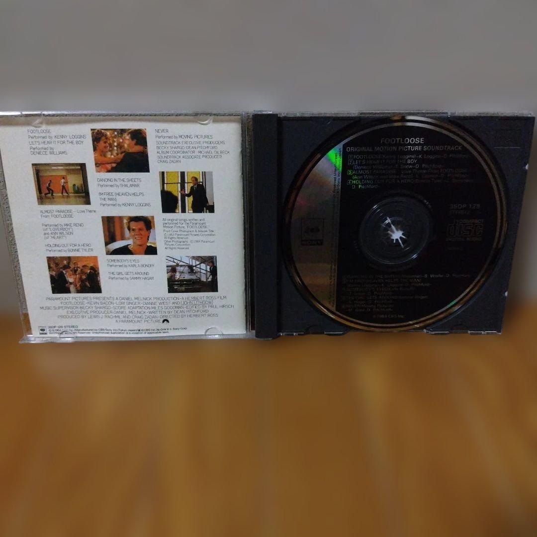 フットルース オリジナルサウンドトラック 箱帯 (廃盤) (美品)