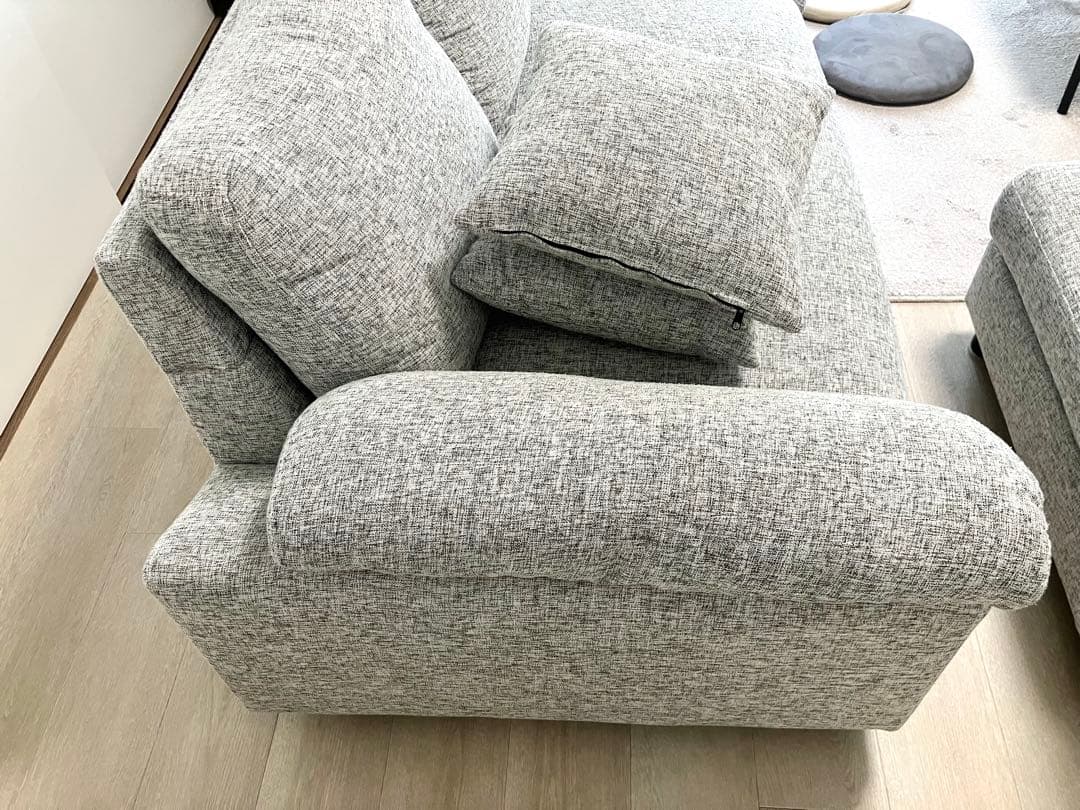 ①【送料込みセット売り】CARLO GRANDE カウチソファ