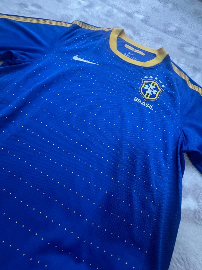 【希少/美品】ブラジル代表 2011 アウェイ ユニフォーム NIKE Sサイズ