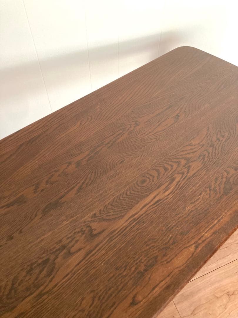 【メンテ済】上質なローテーブル　IDC大塚家具　ナラ材