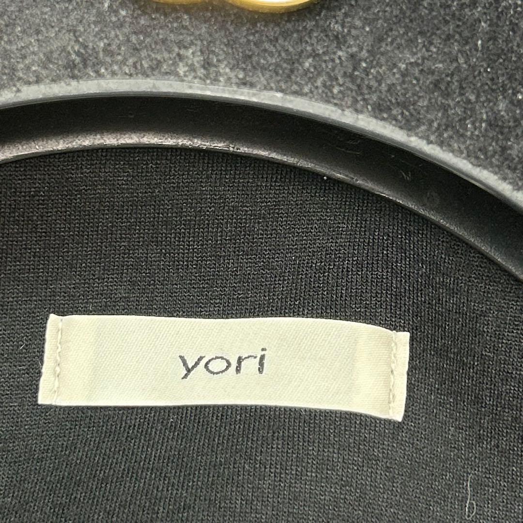 K78 美品 F ヨリ フード ボンディングロング ジレ ブラック レディース