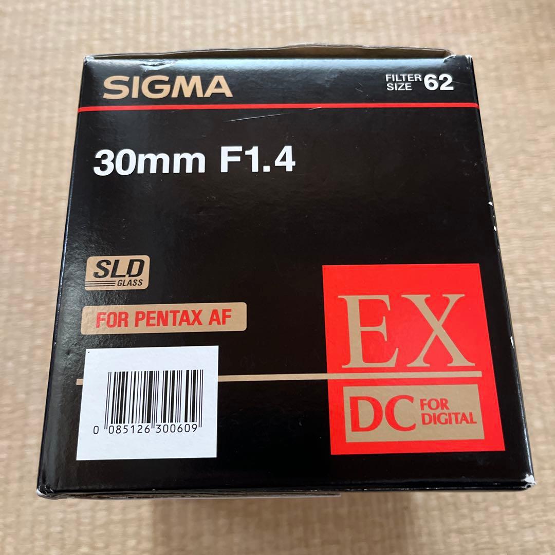 SIGMA 30mm F1.4 DC EX PENTAXマウント