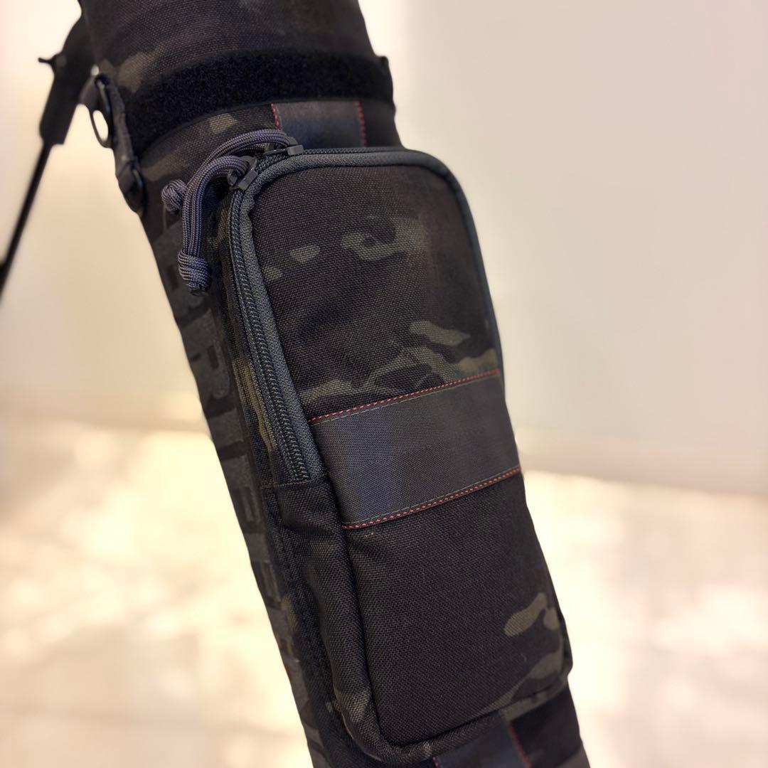 【まる】BRIEFING カモフラージュ セルフスタンドバッグ