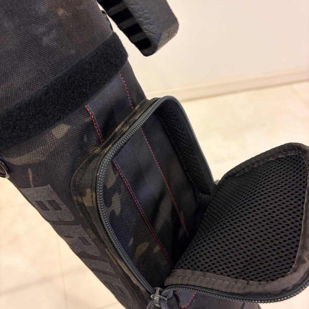 【まる】BRIEFING カモフラージュ セルフスタンドバッグ