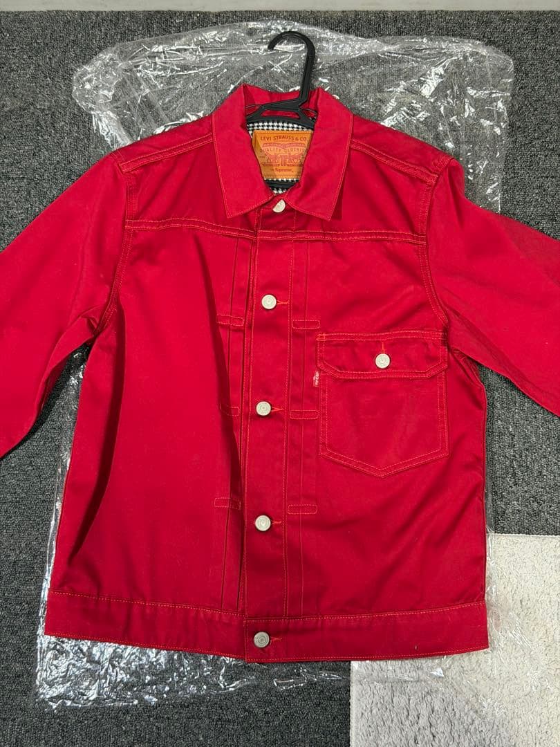 Levi Strauss & Co. Supreme レッドジャケット M