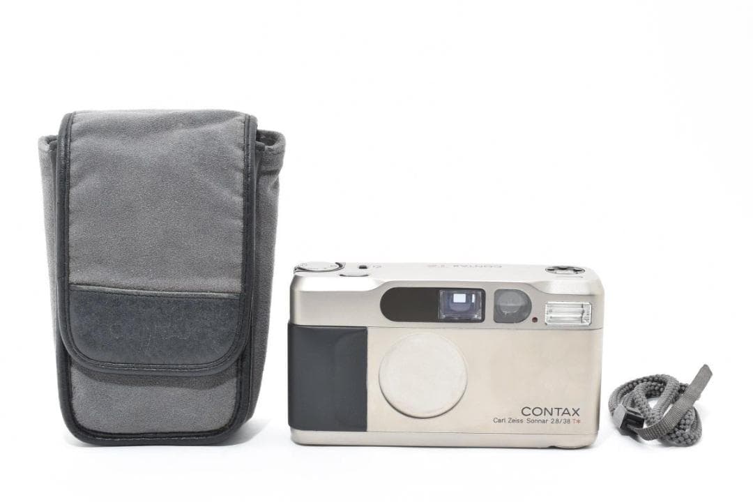 【ケース付き】 CONTAX コンタックス T2 コンパクト フィルムカメラ