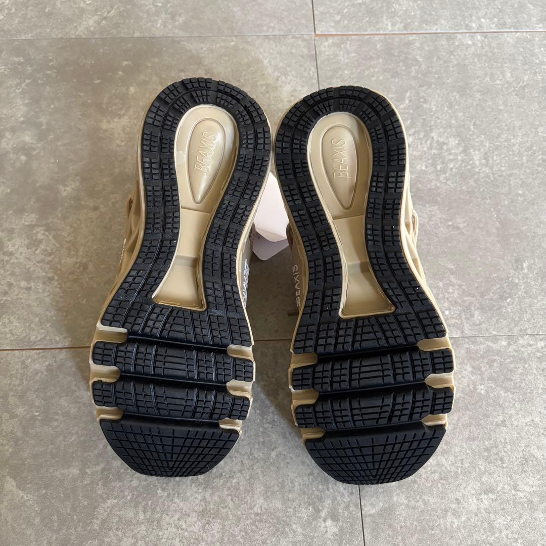 新品タグ付✨BEAXIS 限定色 ベージュ XS 22.5cm 23cm