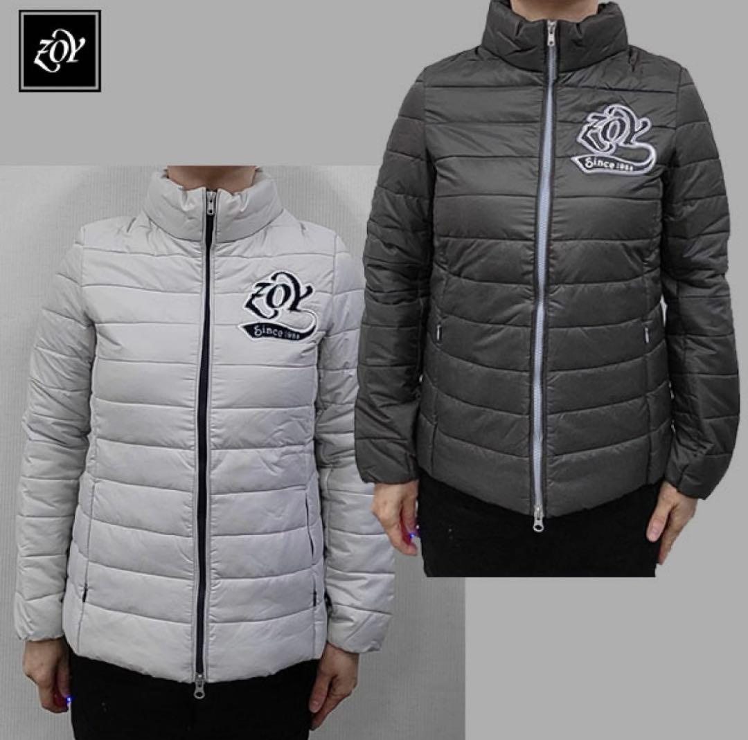 ZOY/ゾーイレディース ゴルフウェア ライトジャケット ネイビー 40 美品