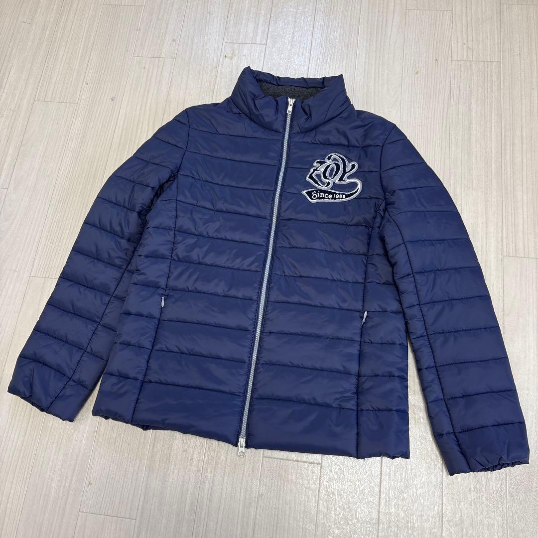 ZOY/ゾーイレディース ゴルフウェア ライトジャケット ネイビー 40 美品