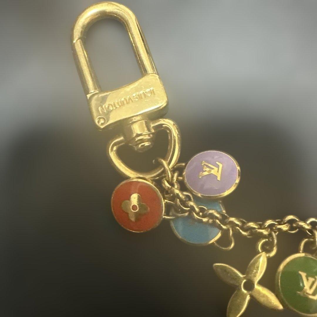 A*送様 ルイヴィトン ポルトクレシェンヌパスティーユチャーム マルチカラーバッ