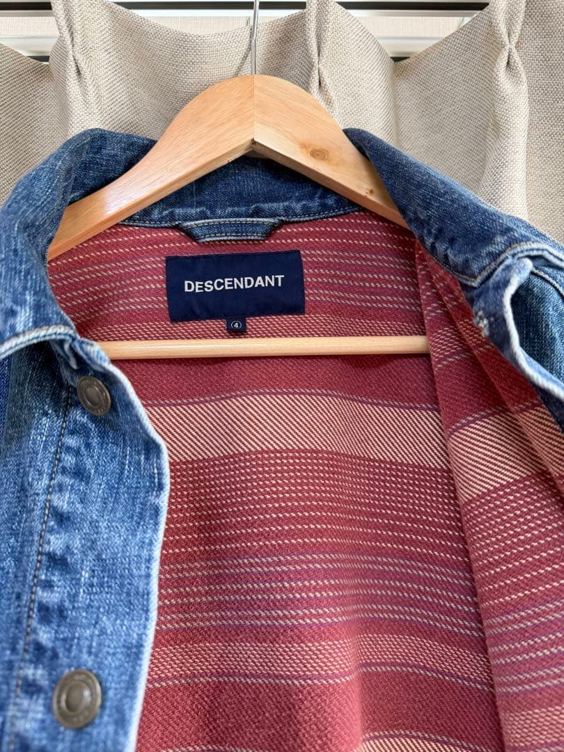 お*い様 DESCENDANT TRUCKER DENIM JACKET 04サ