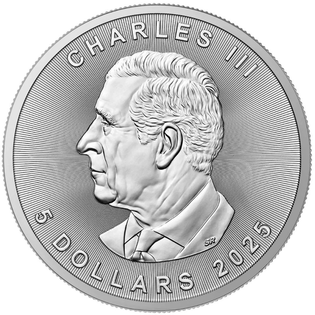 メイプルリーフ 銀貨 カラー 美女と野獣 コングをなだめる女性 1オンス 1oz