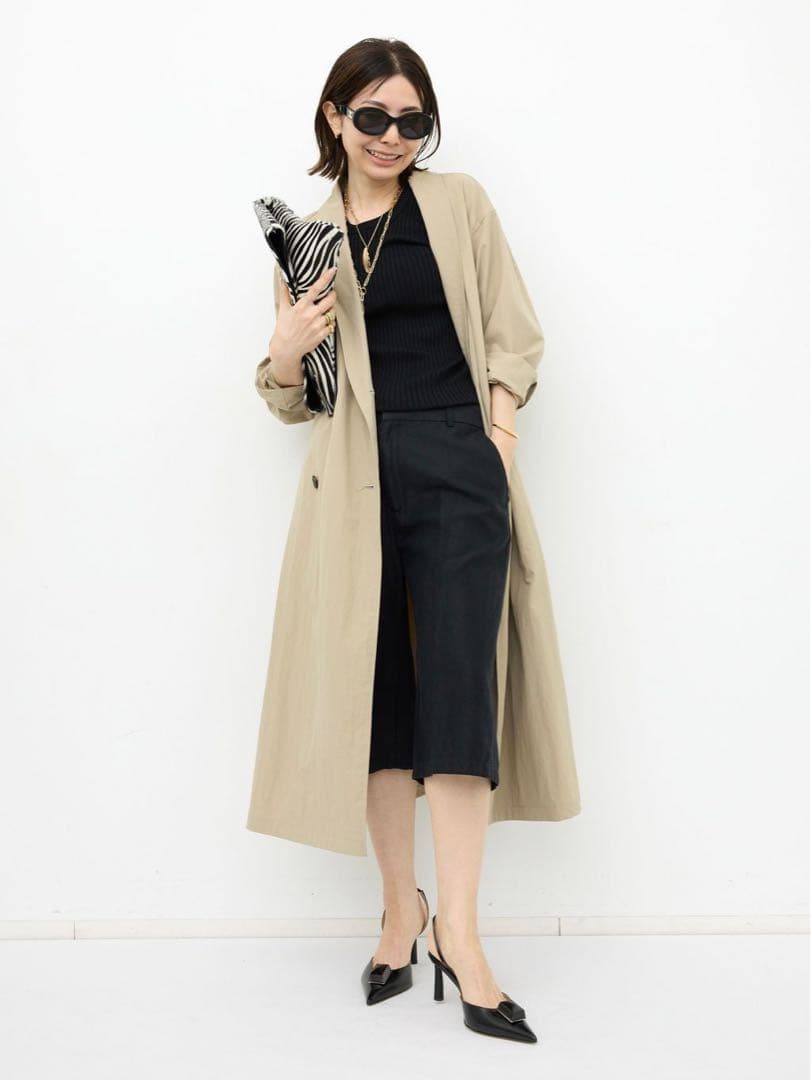 ECOTTONY NYLON TRENCH COAT アパルトモン