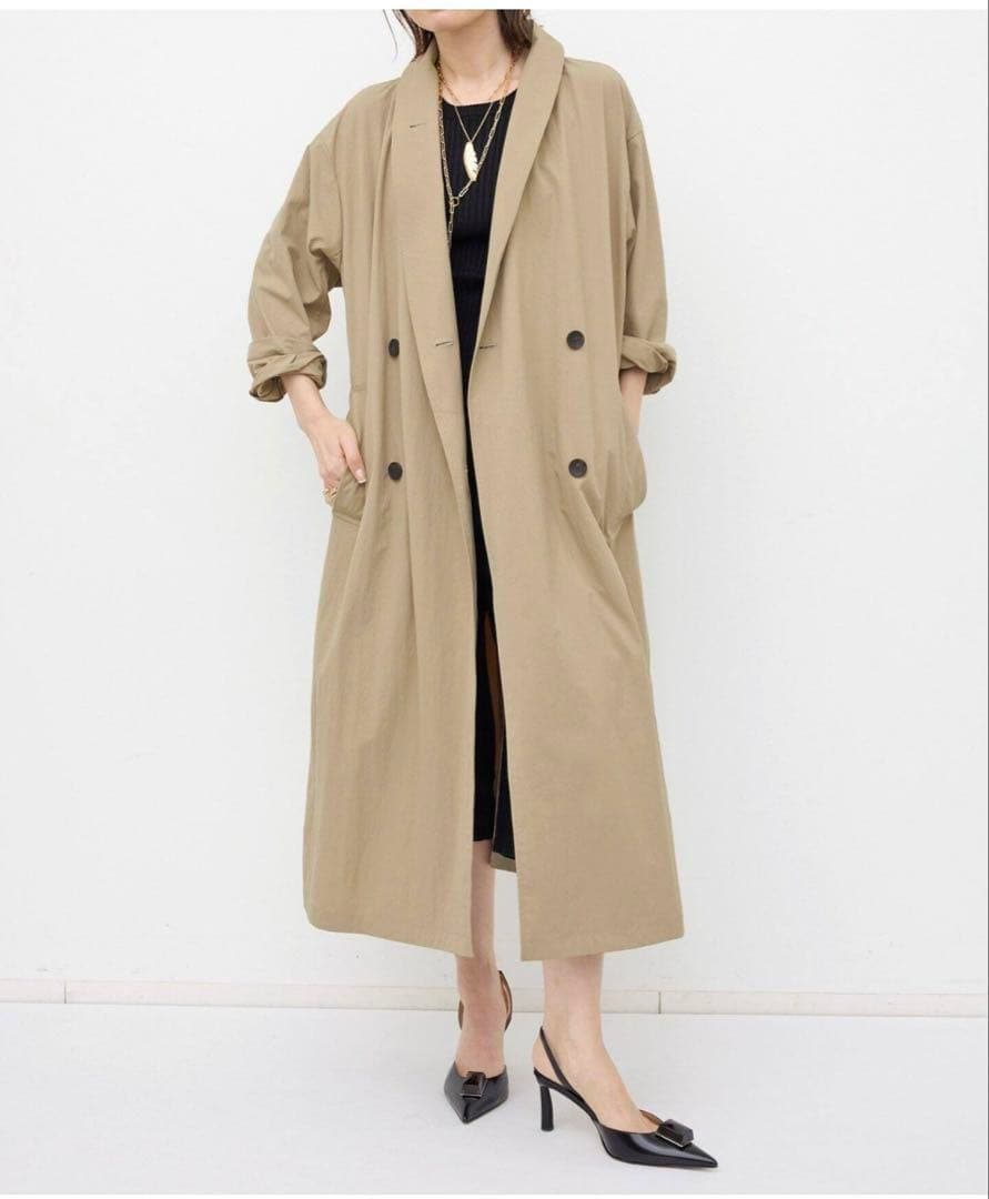 ECOTTONY NYLON TRENCH COAT アパルトモン