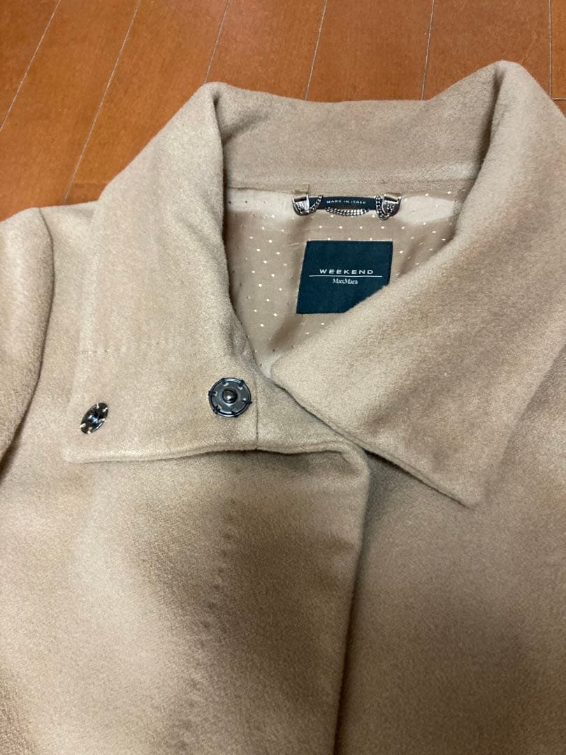 MaxMara WEEKEND カシミヤコート　キャメル色