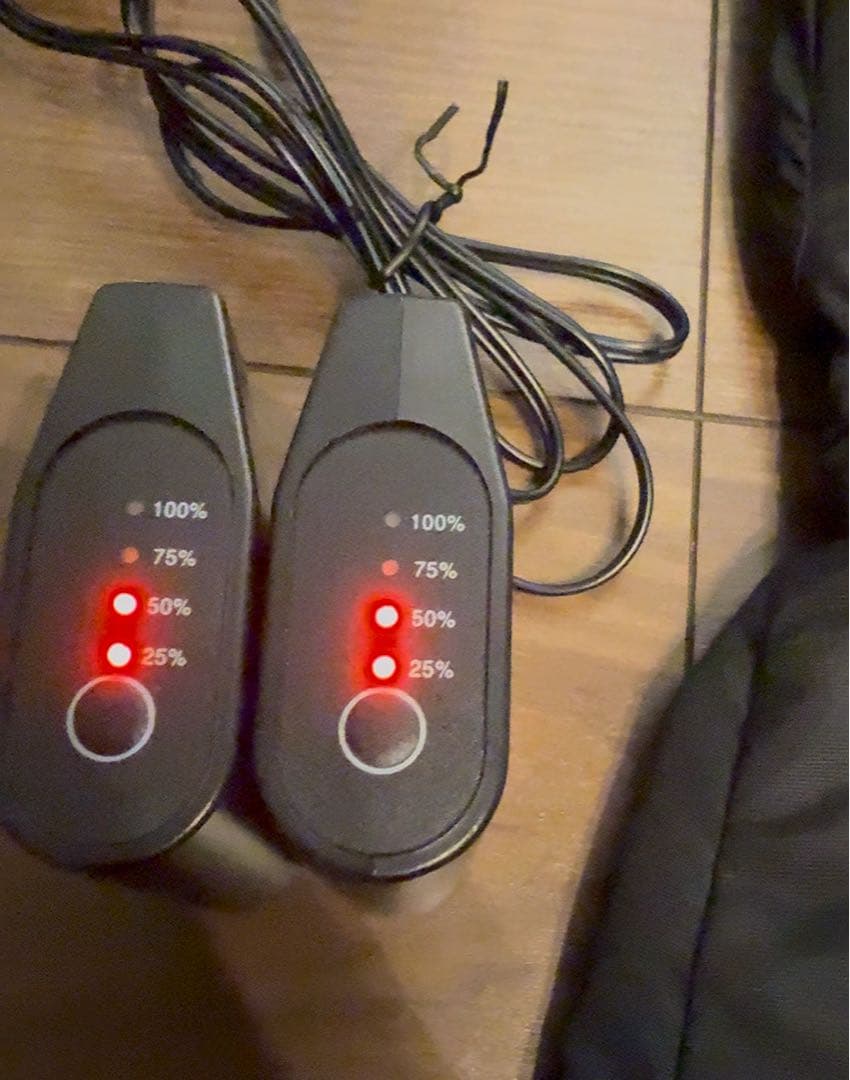 TAICHI 電熱グローブ 充電器・バッテリー付き Mサイズ RST640