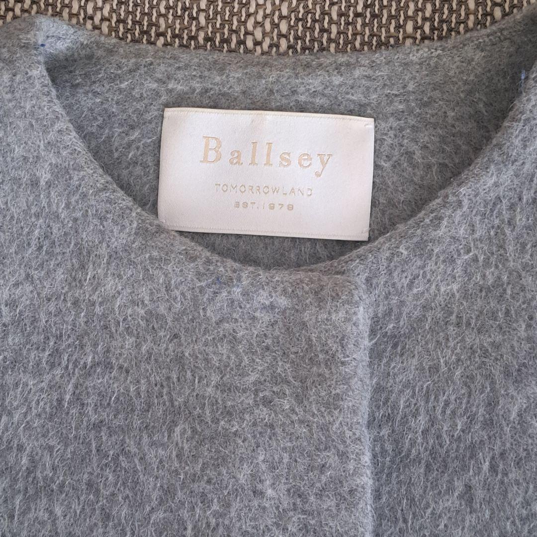 1/12まで★ボールジィBallseyノーカラーコート⭐ライトグレー