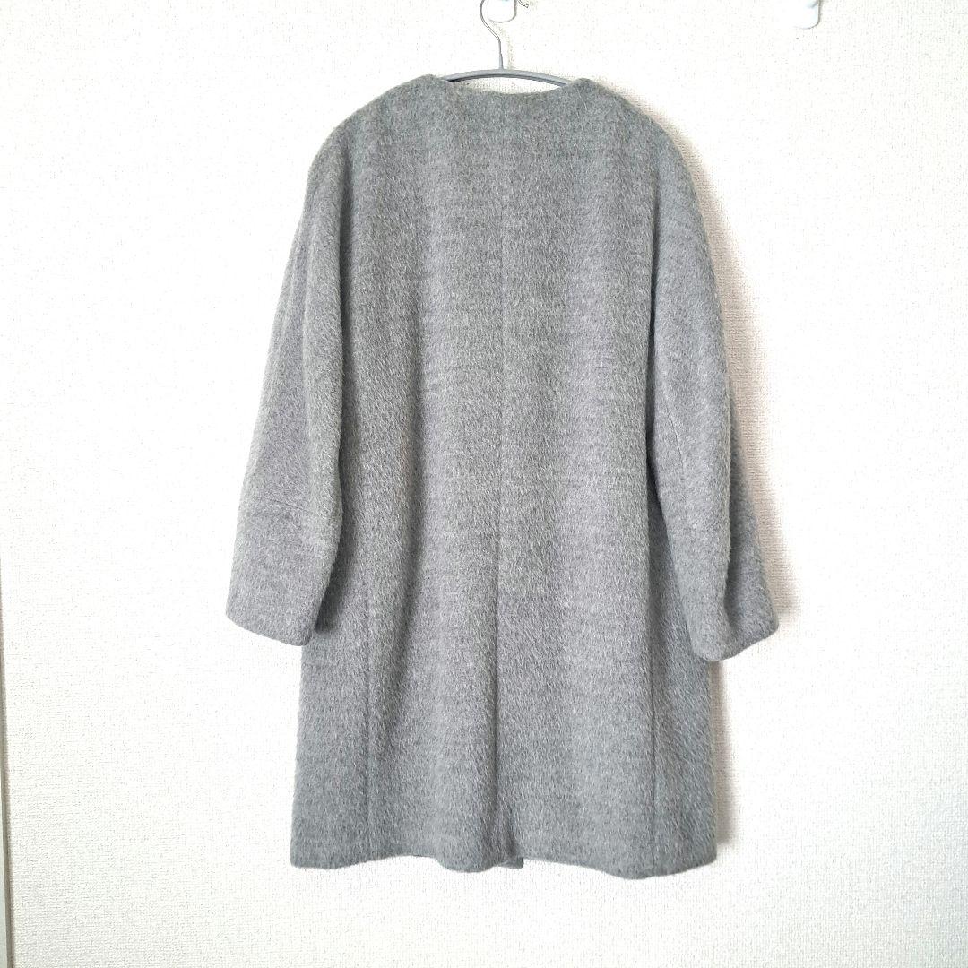 1/12まで★ボールジィBallseyノーカラーコート⭐ライトグレー