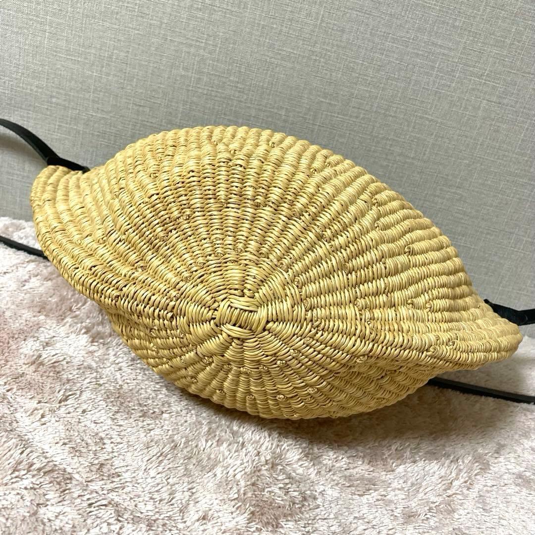 [本日限定]新品 イネスブレッサンド　MEDIUM WALNUT かごバッグ