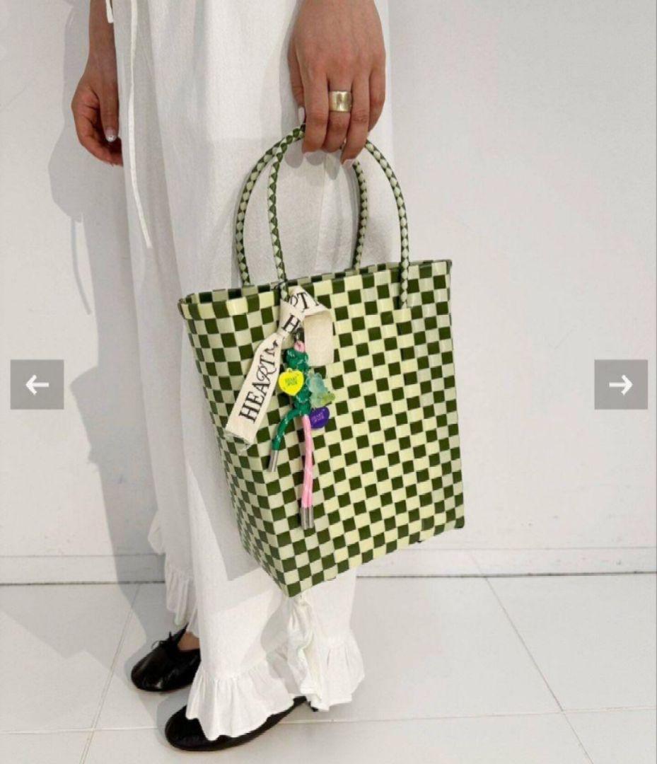 EDIT. FOR LULU/ ハートメイドTote B グリーン