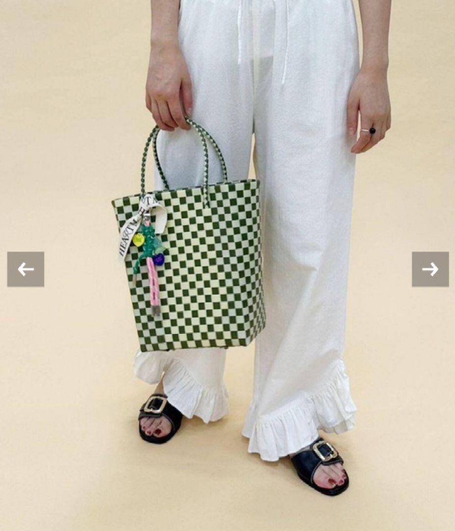 EDIT. FOR LULU/ ハートメイドTote B グリーン