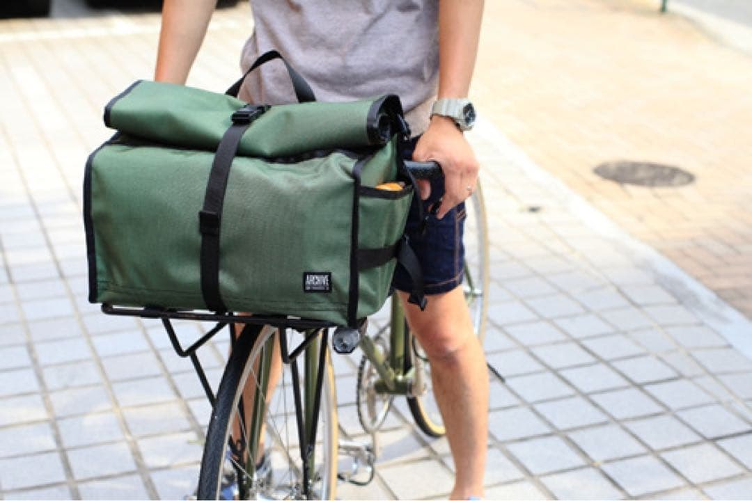 ブルーラグ　archive フロントラックバック　バイクパッキング