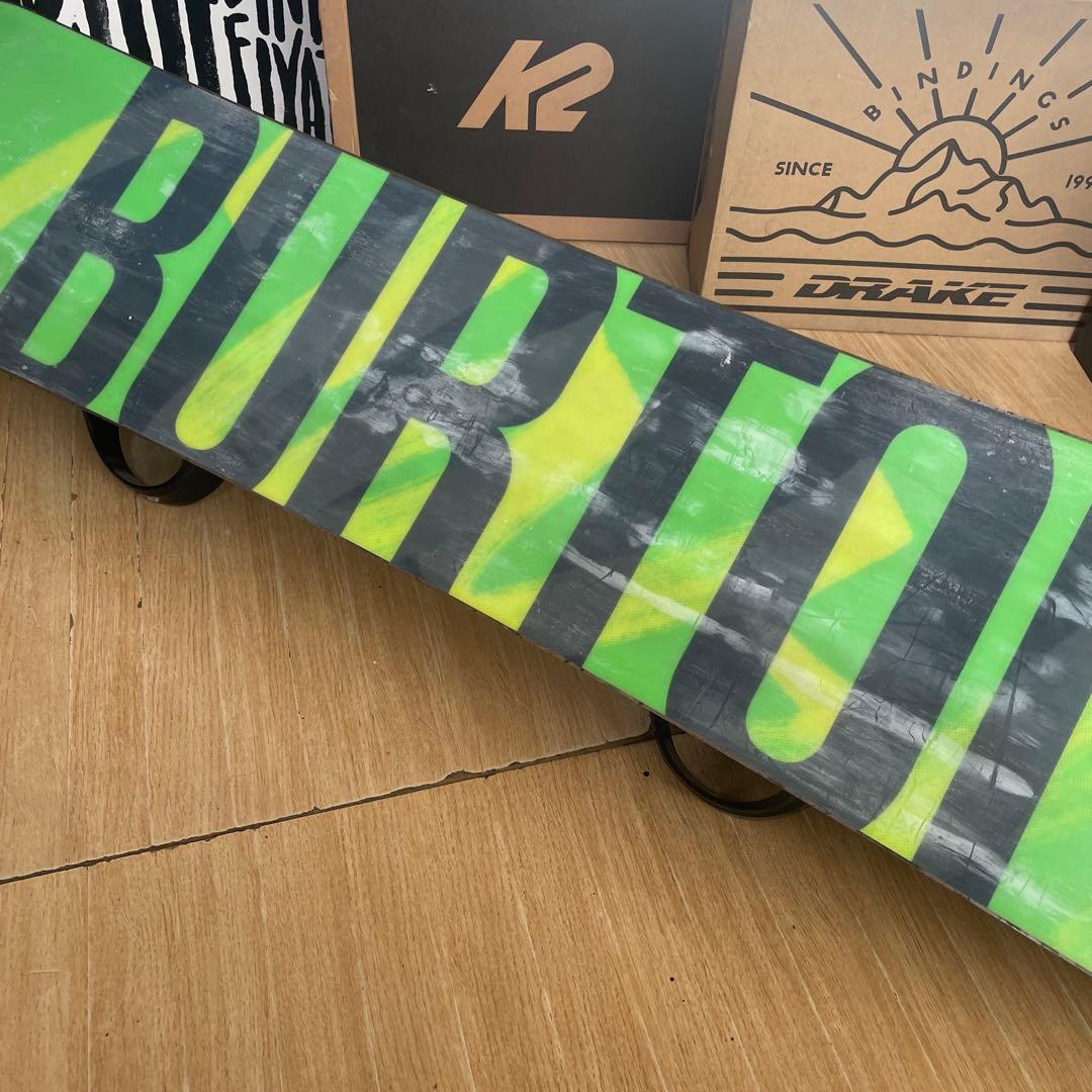 BURTON　クラッシュ　バートンスノーボードセット　バインディング付