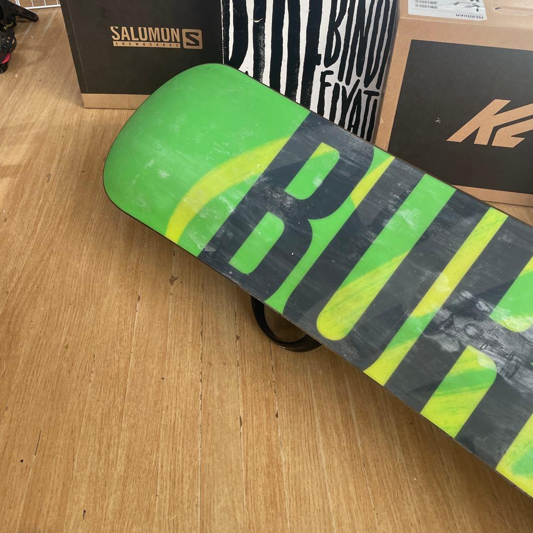 BURTON　クラッシュ　バートンスノーボードセット　バインディング付