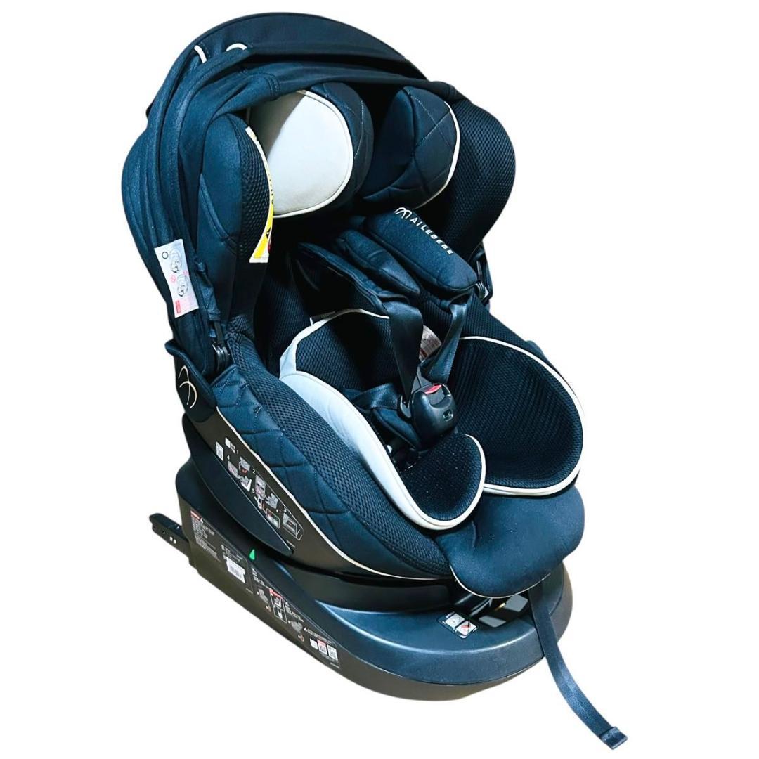 極美品 エールベベ クルット 6i グランス ISOFIX チャイルドシート