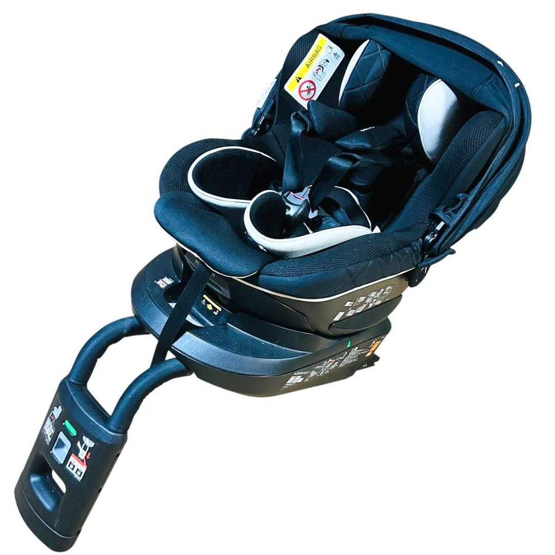 極美品 エールベベ クルット 6i グランス ISOFIX チャイルドシート