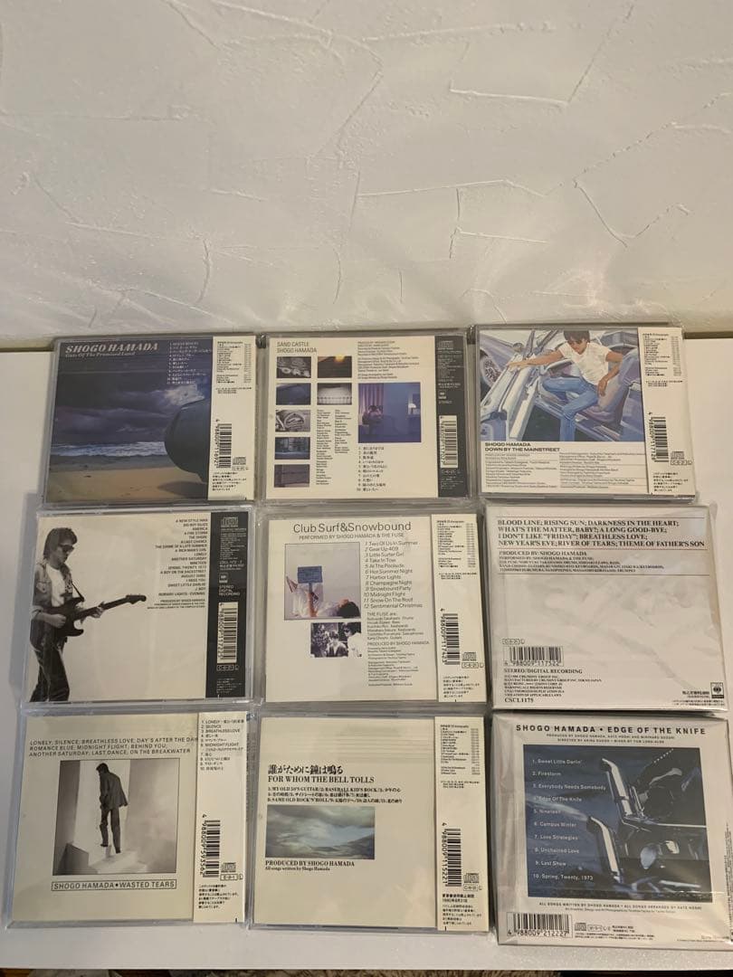 浜田省吾 CD アルバム26枚+シングル8枚セット❗️